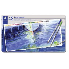 Staedtler karat aquarelle farveblyanter 48 farver